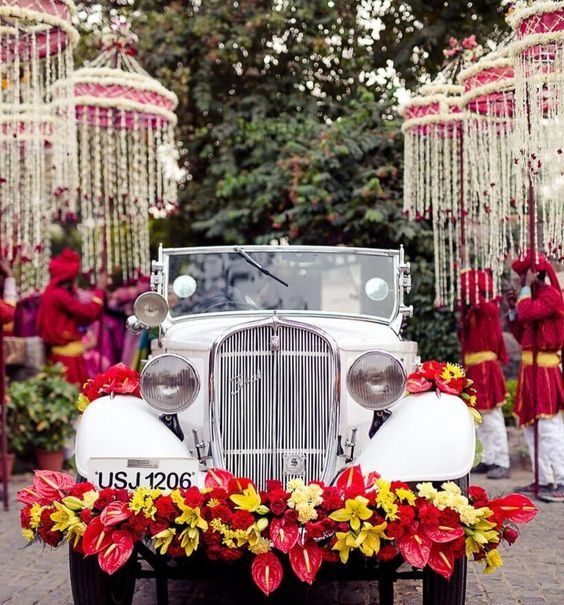 Vintage car for royal baraat