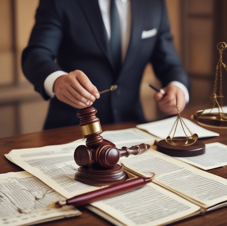 “Advocat redactant documents legals per a un divorci a Vilafranca del Penedès”