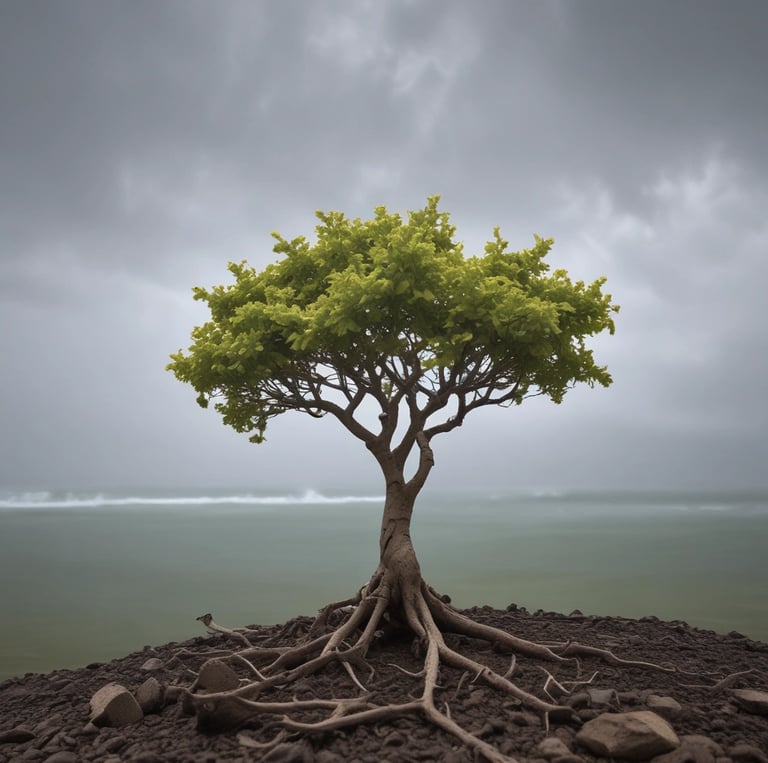 Three boxes of handmade soap labeled 'Rose Basil' from Vya Naturals are arranged on a surface surrounded by scattered red rose petals. The boxes are neatly aligned, displaying their minimalist design with a focus on natural ingredients.