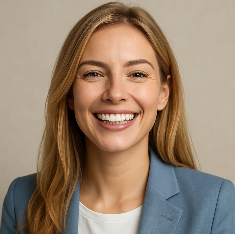 Paciente sorrindo de forma confiante com seu sorriso