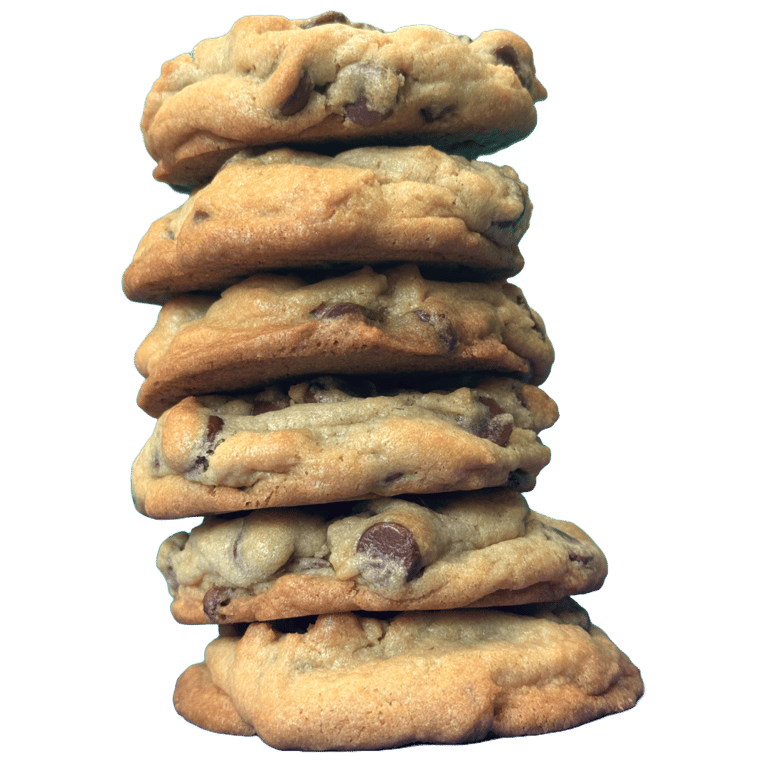 stack of yummy cookies