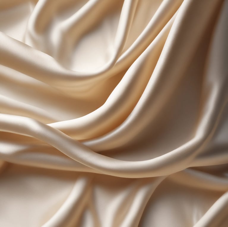 a close up of a white fabric covered fabric with a white fabric