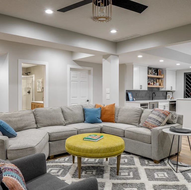 Basement Living Room