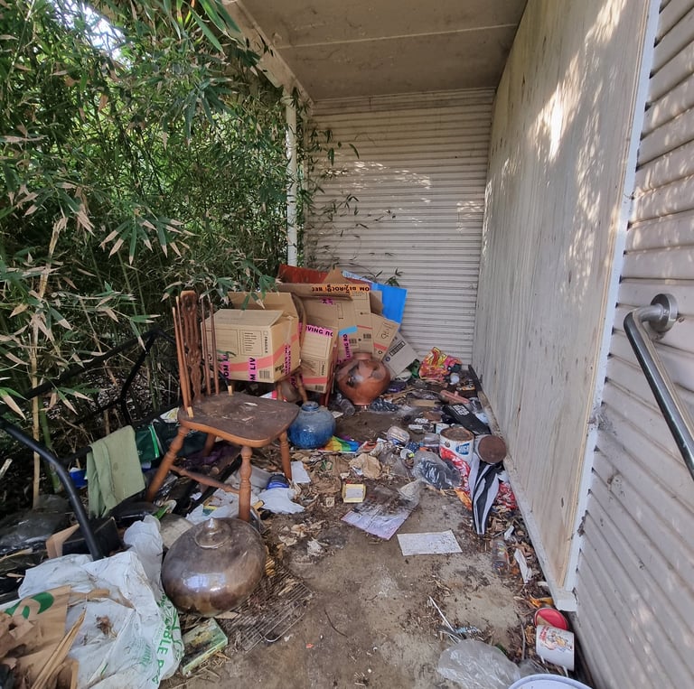 Baulkham Hills house rubbish clearing