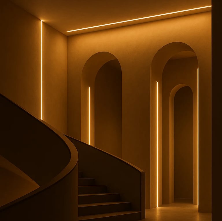 Elegant lighting architecture