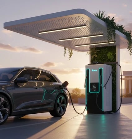 EV Charging Station Qatar