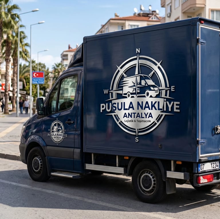 Antalya içi evden eve nakliyat ve parça eşya taşıma aracı.