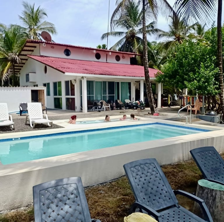 Piscina de fibra de vidrio en Panama