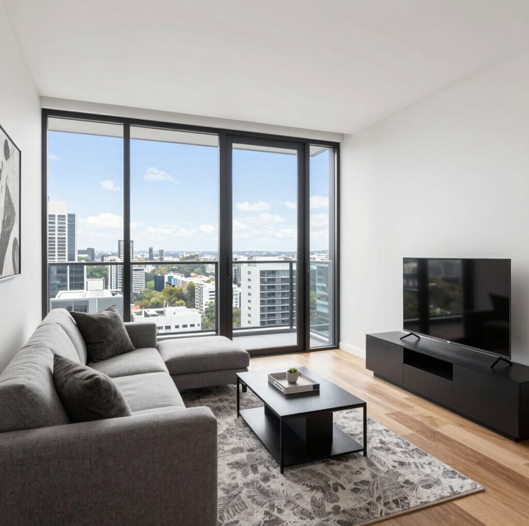 A welcoming, well-maintained home exterior with a PrimeNest Living sign subtly displayed.