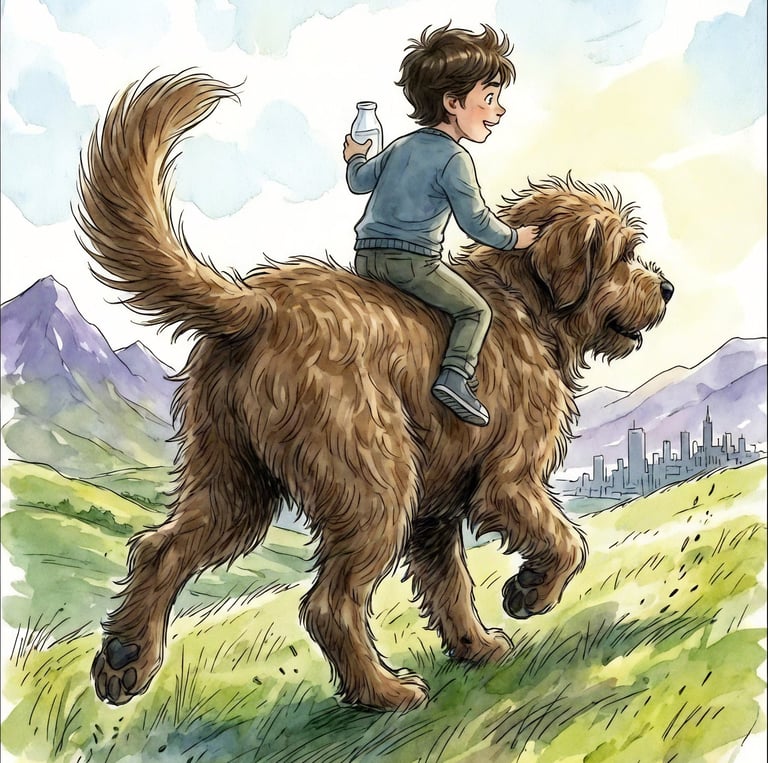 The Brown Dog of the Green Glen is a children's picture book by Scottish author Ross Wilson