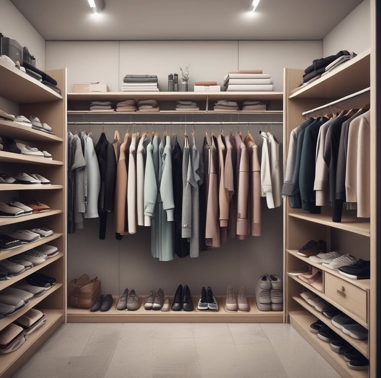 High-end men's leather shoes arranged on a minimalist black and gold background.