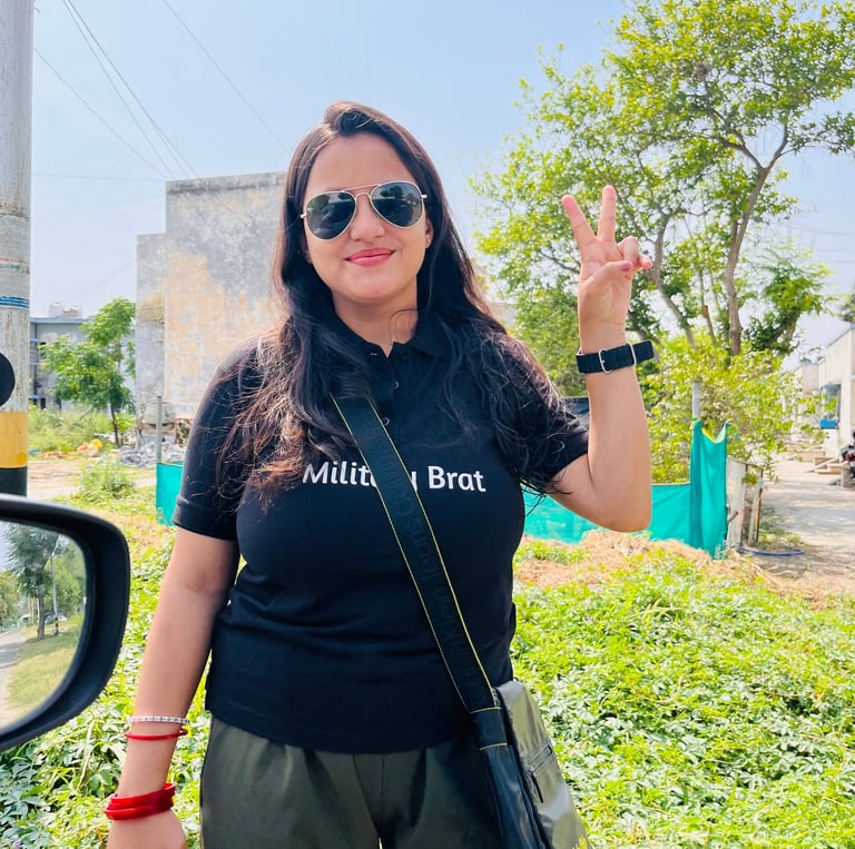 Priyanka Chauhan Founder of Military Brat Defence Academy