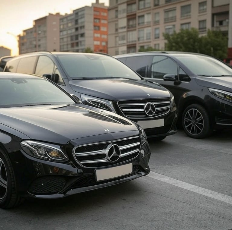 Flota de vehiculos Mercedes