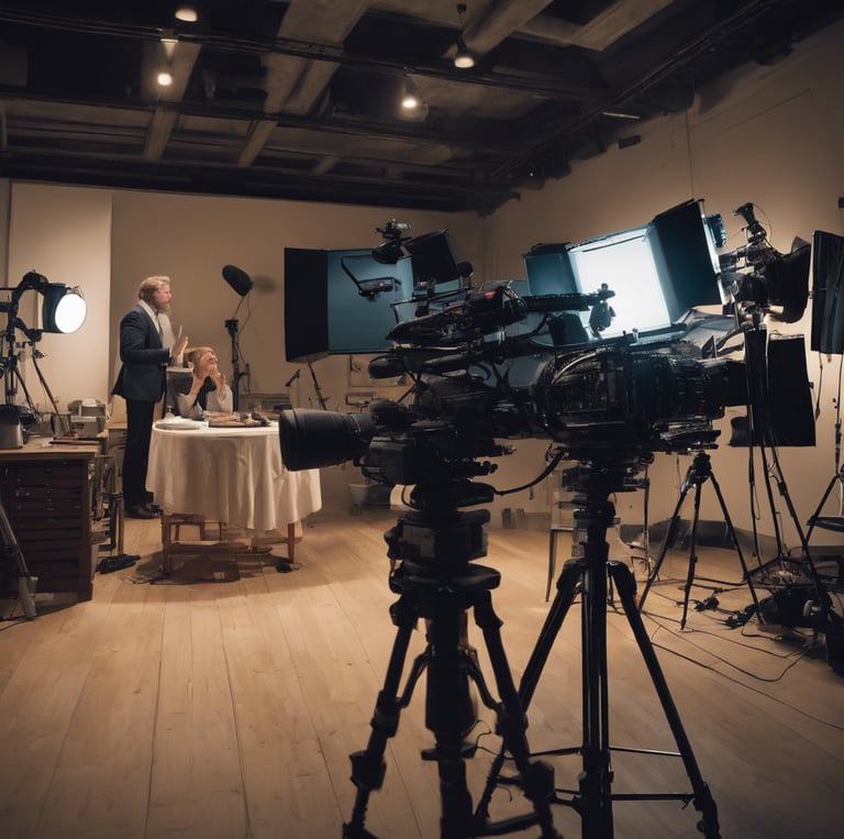 boy in white dress shirt holding silver round tool