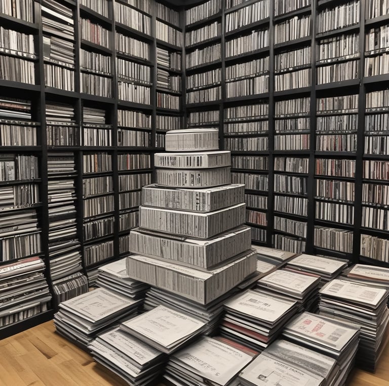 A serene workspace with a laptop and adult-themed art on the walls, symbolizing creativity and professionalism.