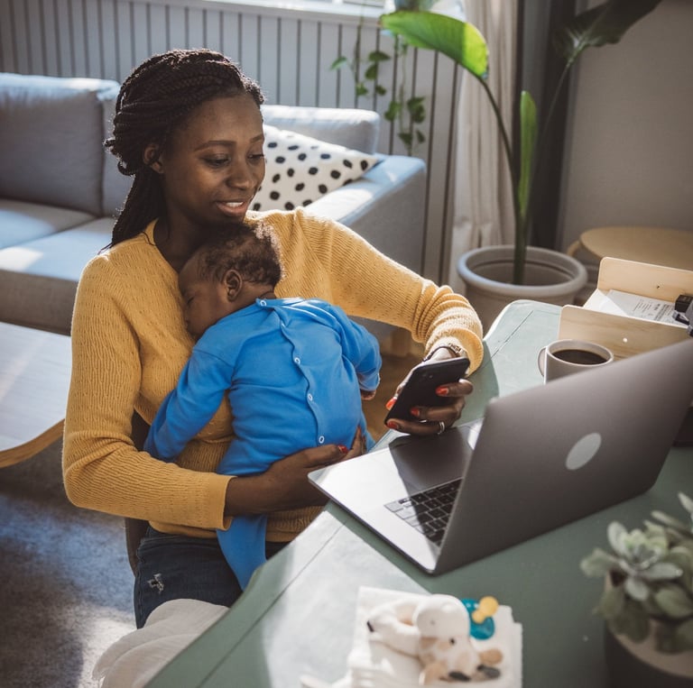 Done-for‑you website for mompreneurs