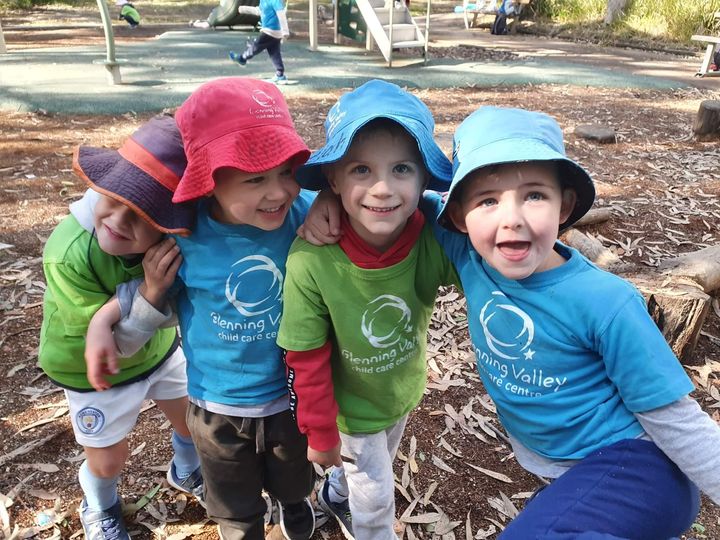 children playing together