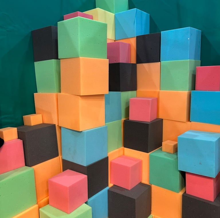 Goma espuma industrial cortada a medida