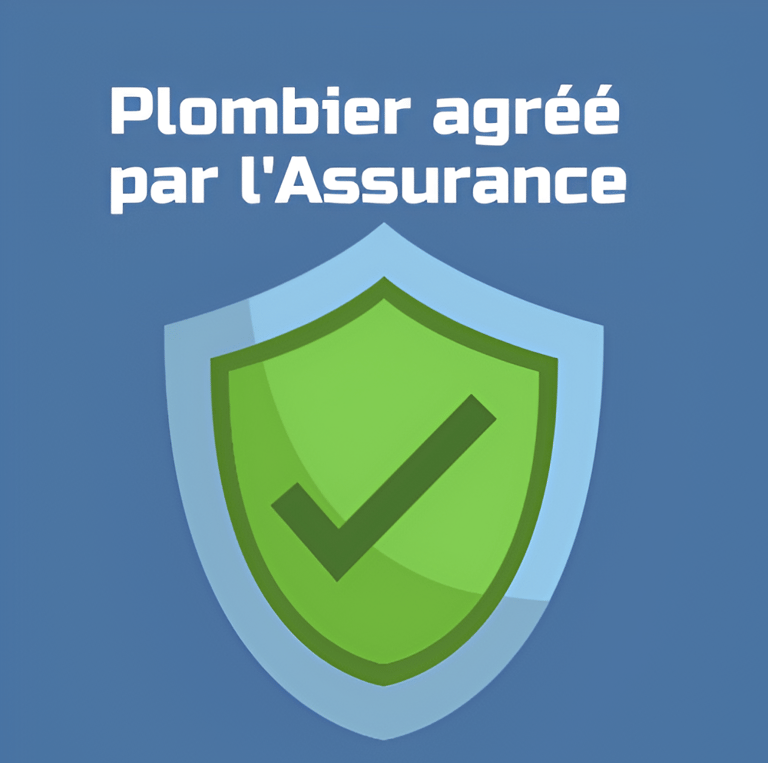 Plombier certifié et couvert par l'assurance professionnel