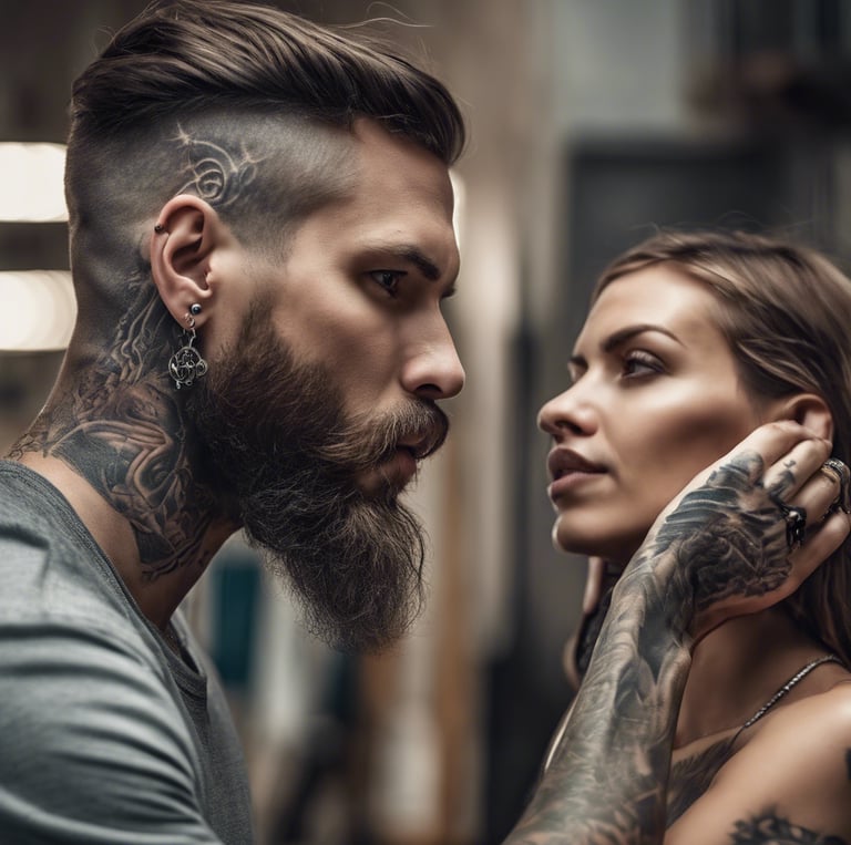 woman posing for picture