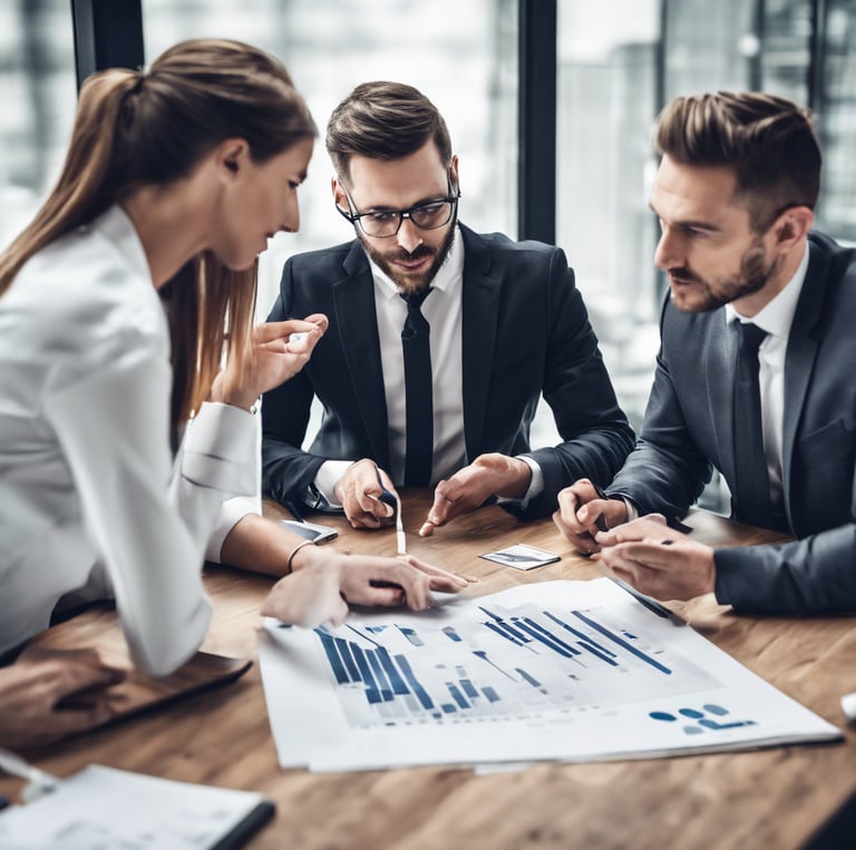 blue and black circuit board