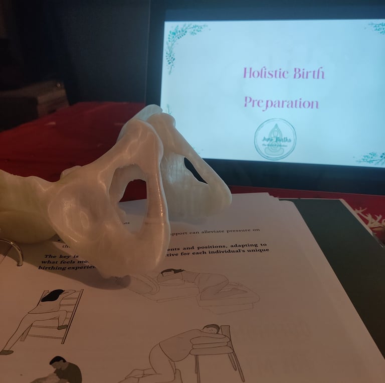 a paper model of a human body with a human body in the foreground