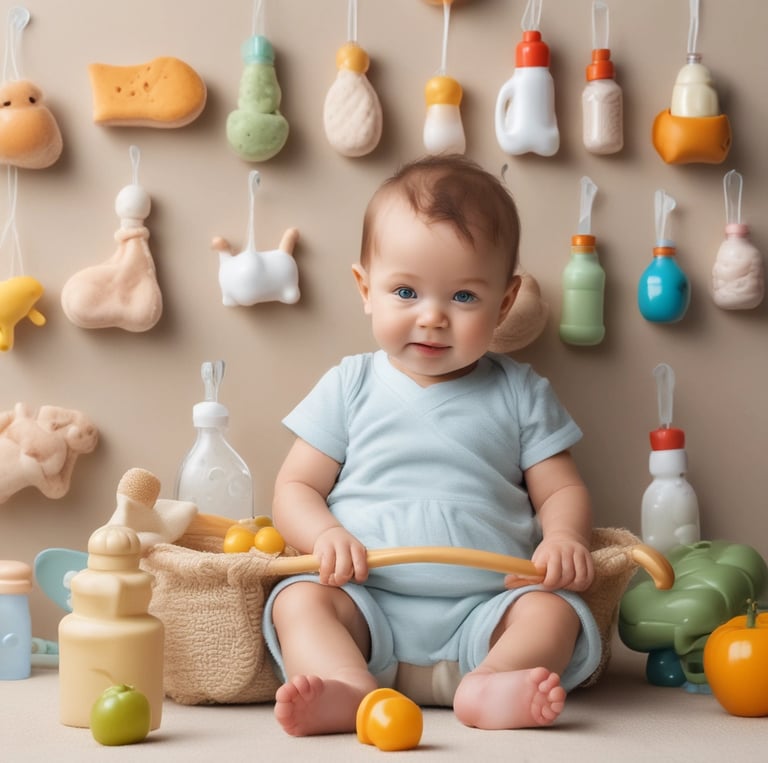 A cozy and inviting nursery setup filled with Naturwell products.
