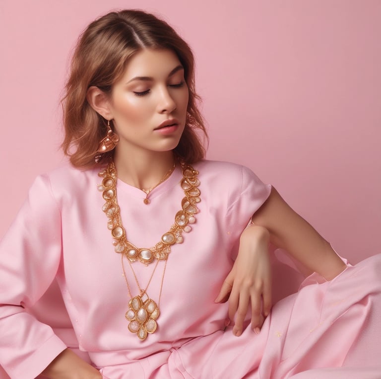 Cozy winter accessories from the princesa collection displayed on a rustic wooden table with soft natural lighting.