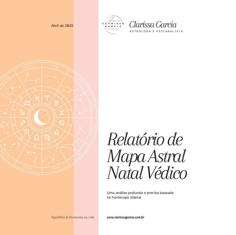 Relatório de Mapa Natal Astral