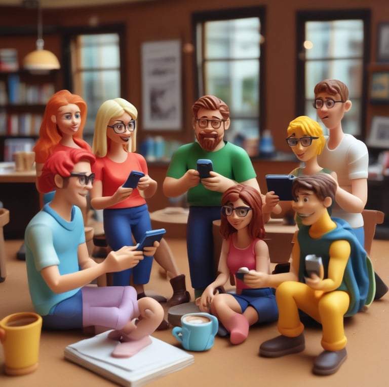 A thoughtful person holding a book titled 'Ten Second Rewind' with a calm, focused expression in a cozy reading nook.