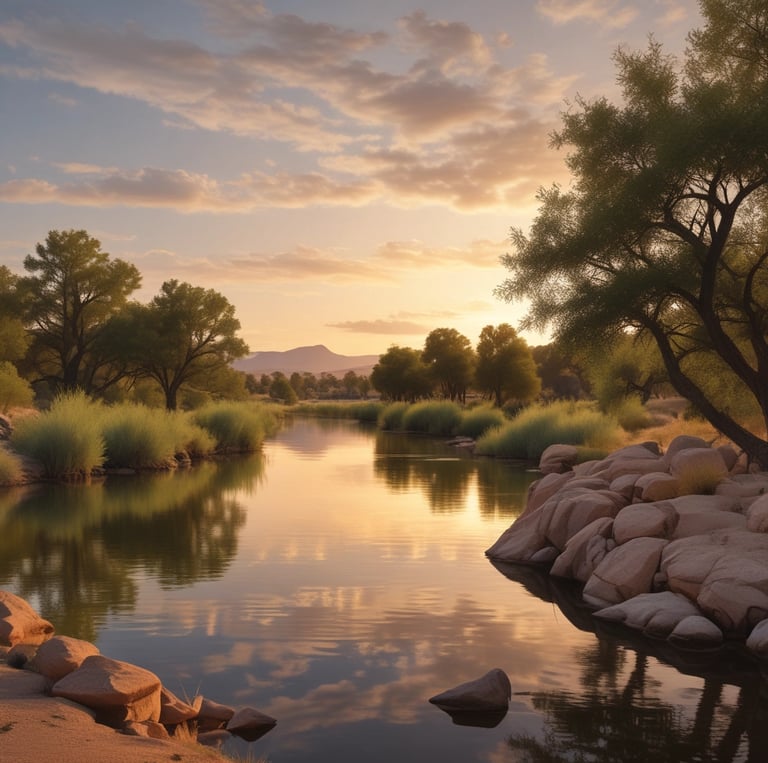 An environmental engineer inspecting an industrial air emission control device at a manufacturing facility in Prescott.