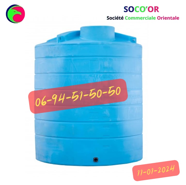 Citerne d'eau Maroc 