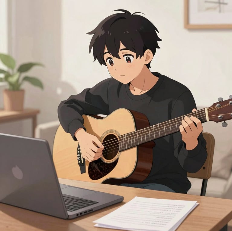 A lively classroom scene with students enthusiastically practicing Japanese characters and phrases.