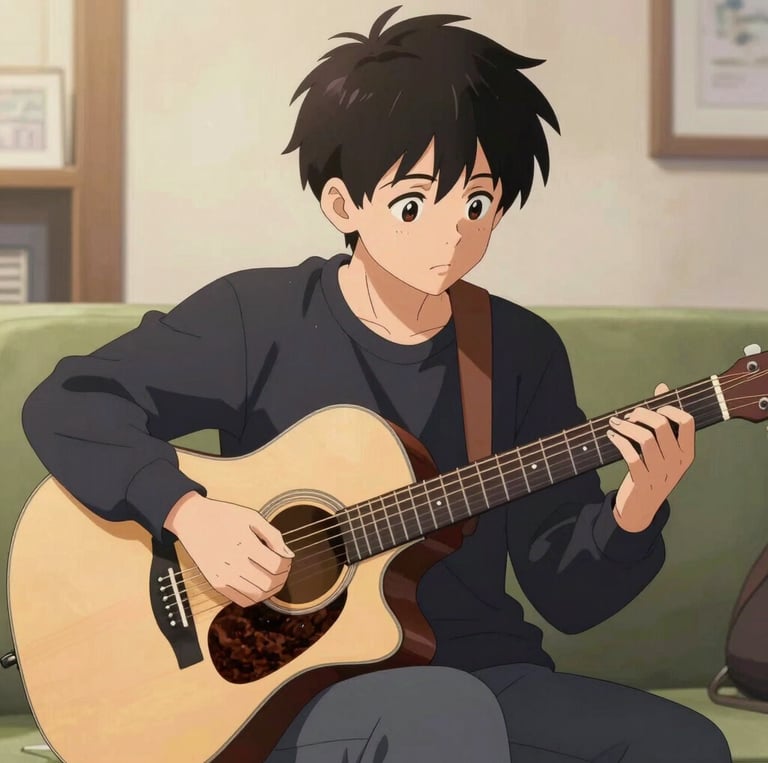 A lively classroom scene with students enthusiastically practicing Japanese characters and phrases.