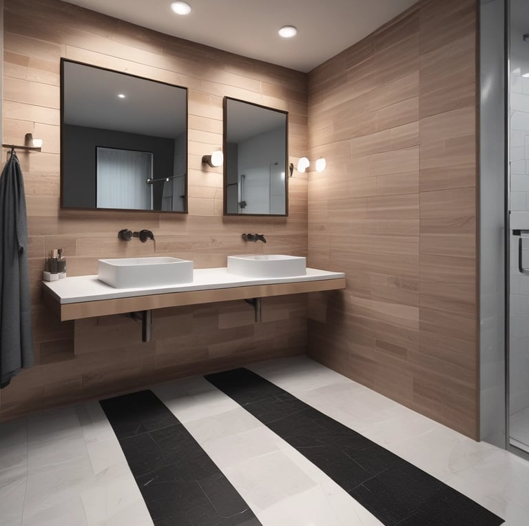 Vonios interjeras individualiame name