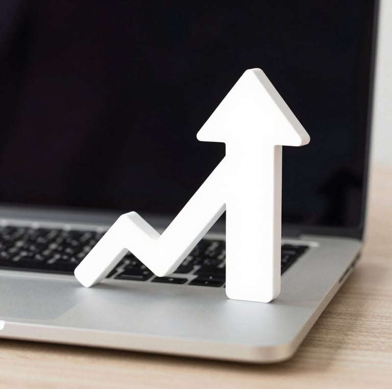 A vibrant digital network connecting people and businesses in a futuristic cityscape.