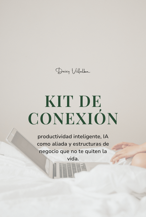Un kit diseñado para que conectes con tu marca y tu conocimiento
