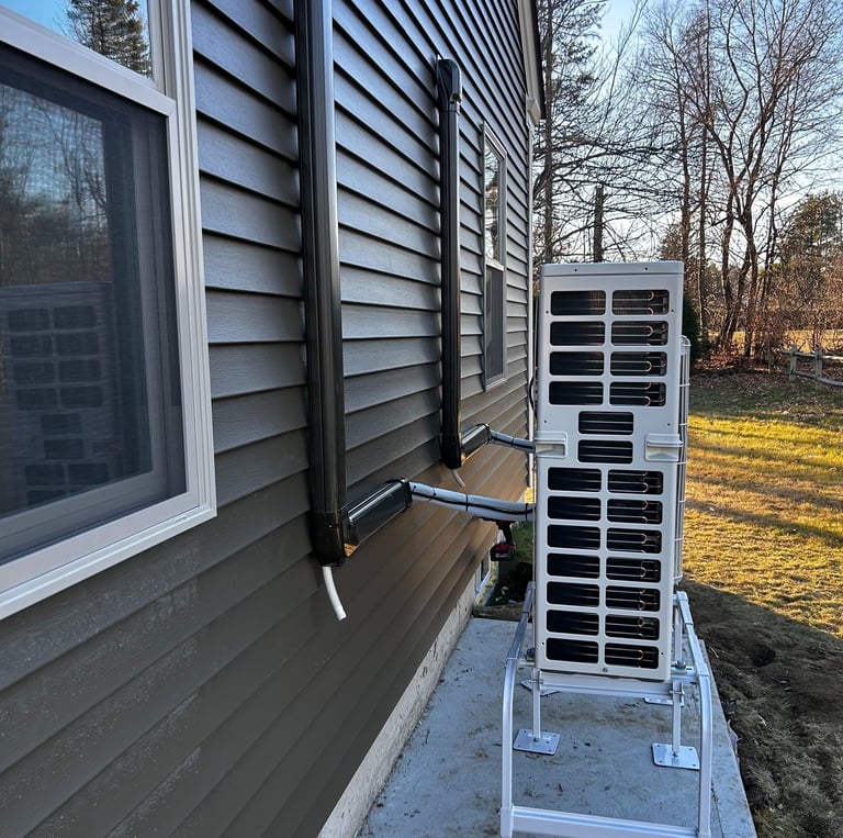 new HVAC system installed