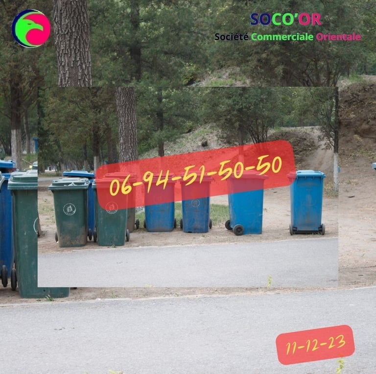poubelle marocaine