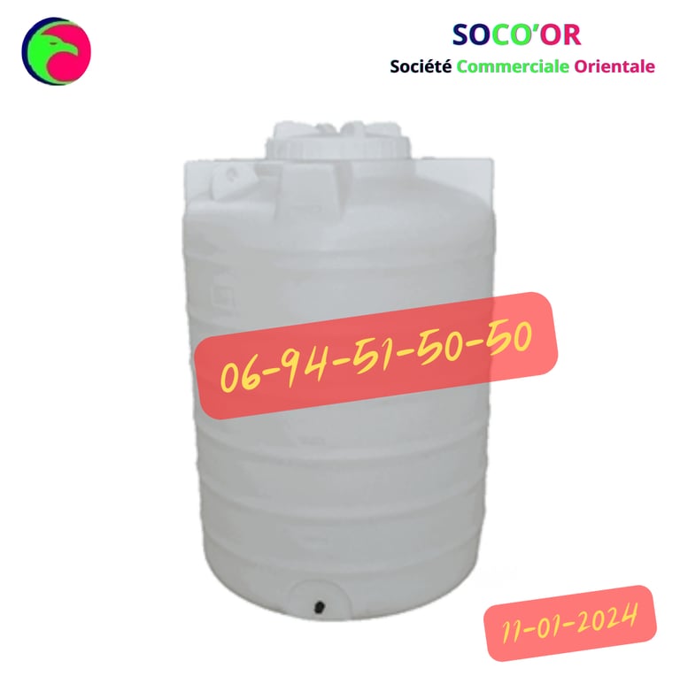 Citerne plastique Maroc 