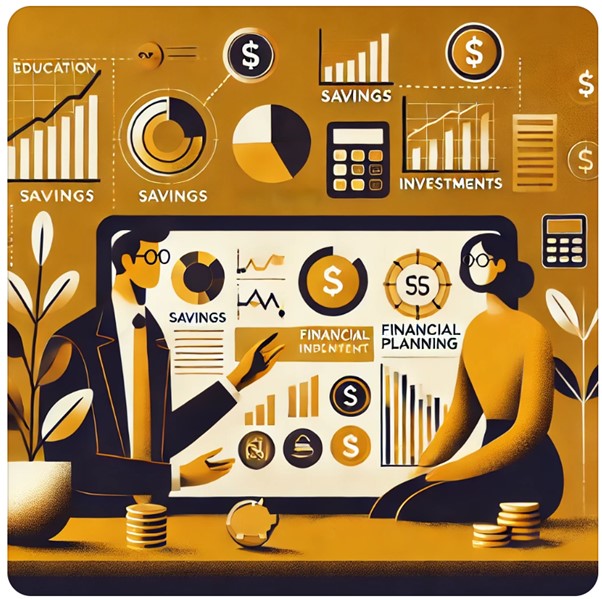 image representing financial education, clarity, and empowerment