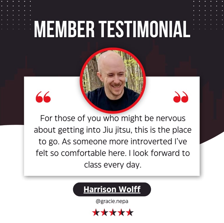 Read real reviews from real clients about Gracie NEPA, its people, and its programs. 