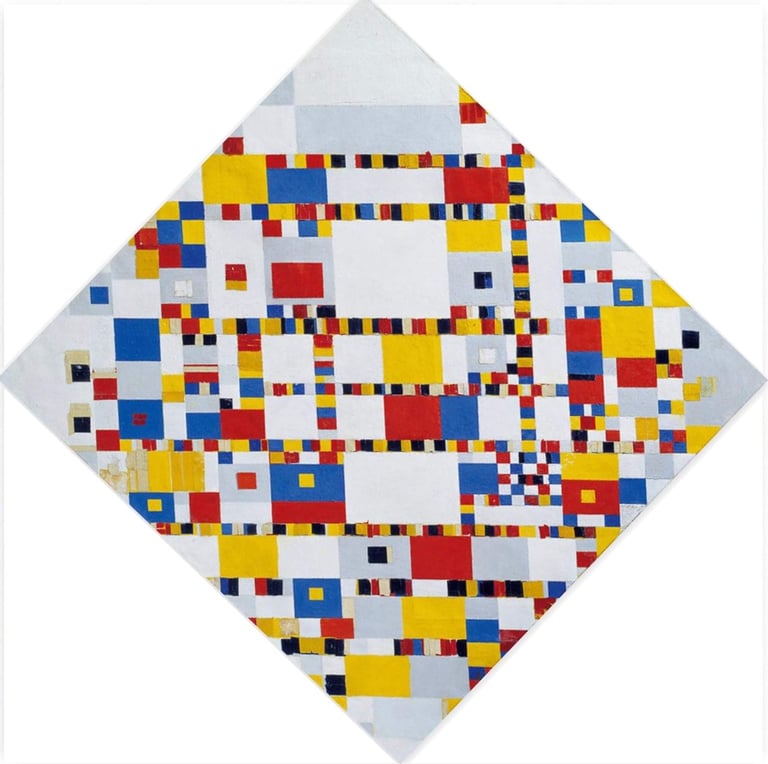 Volgens Piet Mondriaan, Boogie Woogie
