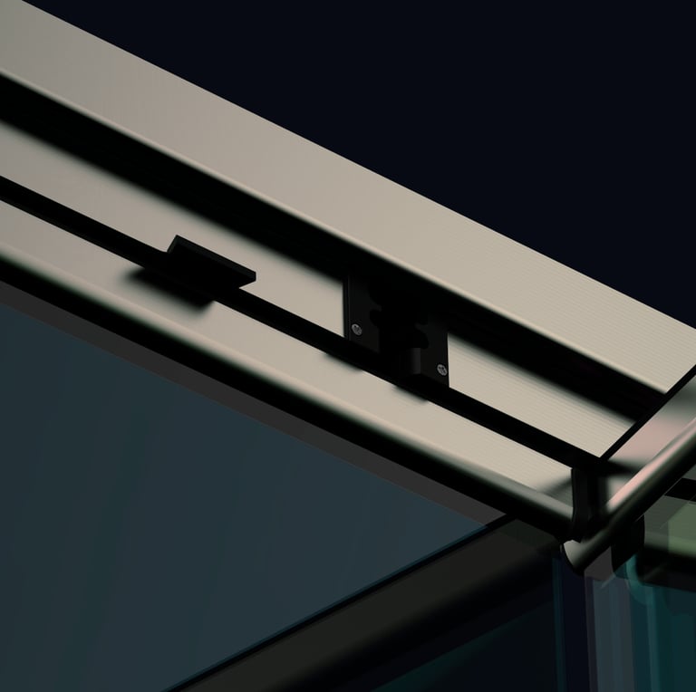 sistema de sacadas envidraçadas