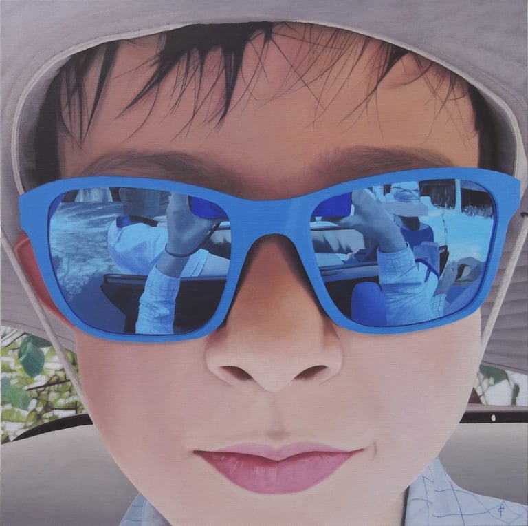 Tableau peinture à l'huile - Portraits