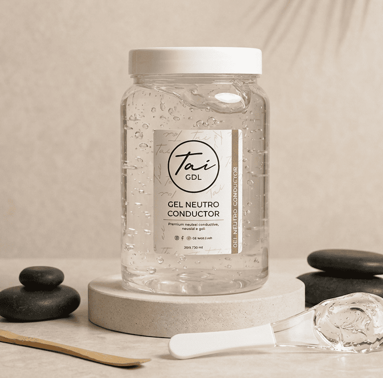 Gel Neutro conductor para masajes o aparatologia spa