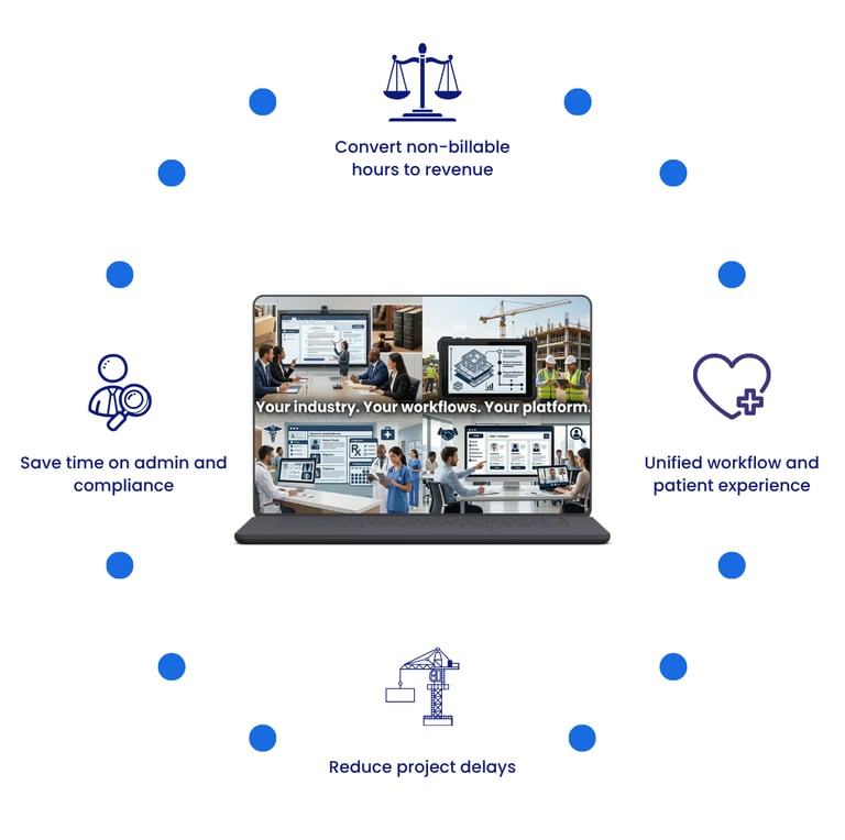Your industry. Your workflows. Your platform. Demo of a custom business workflow platform