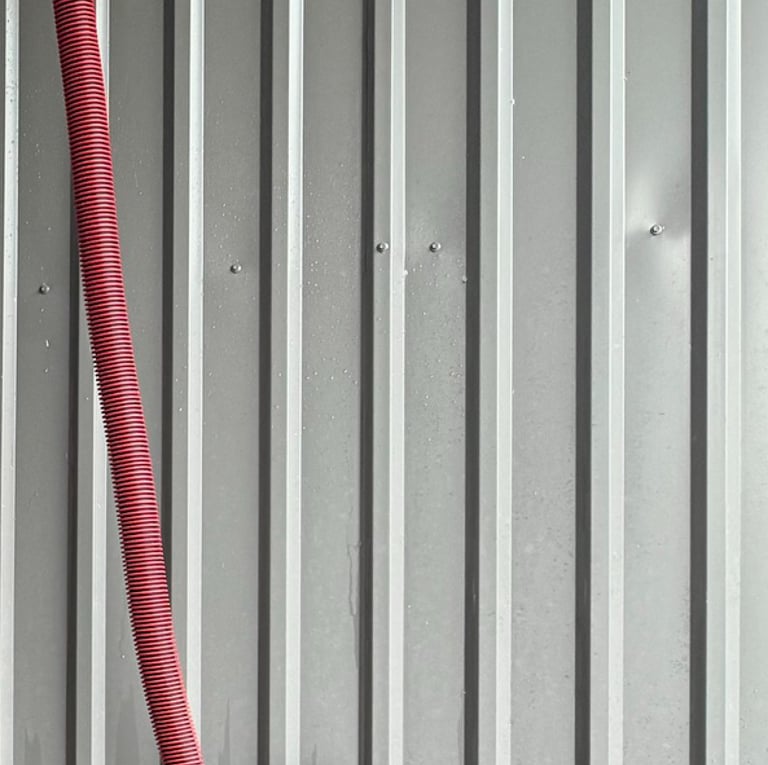 Diskin Air Dryer in Car Wash Bay