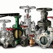 a group of valves and valves with valves