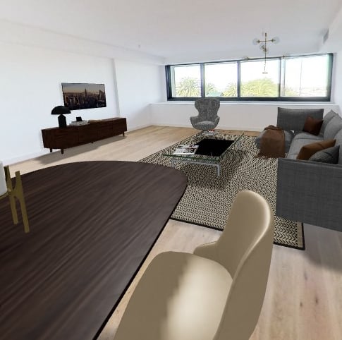 Tour virtual Matterport de una propiedad en Montevideo